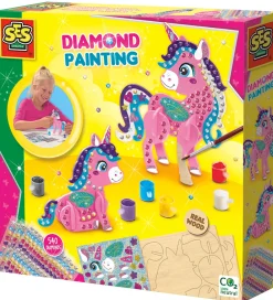 SES Creative Kreasæt>Kreasæt - Diamantmosaik - 3D - Enhjørning