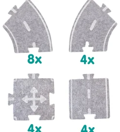 SES Creative Kreativ Leg|Kreasæt>Kreasæt - Filt Vejbane - 20 dele