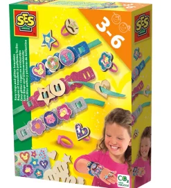 SES Creative Kreasæt>Kreasæt - Glimmer-armbånd og Ringe