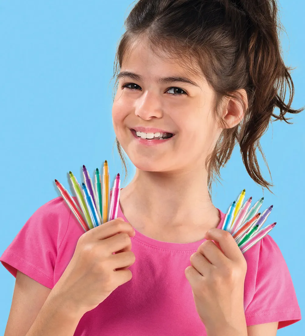 SES Creative Kreativ Leg|Tuscher Og Farver>Kreasæt - Lav Dine Egne Tusser - 15 Farver