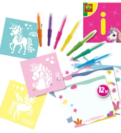 SES Creative Kreativ Leg|Tuscher Og Farver>Kreasæt - Pustetuscher - Enhjørning