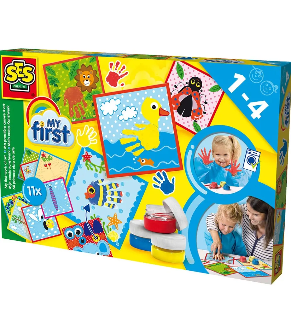 SES Creative Kreasæt>Kunst - Min Første Kunst