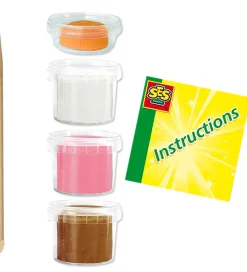 SES Creative Modellervoks>Modellervoks - 3x90gr/1x40g - FunDo Bondegårdsdyr