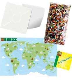 SES Creative Perler>Perler - Strygeperler - 3500 stk - Verdens Dyr