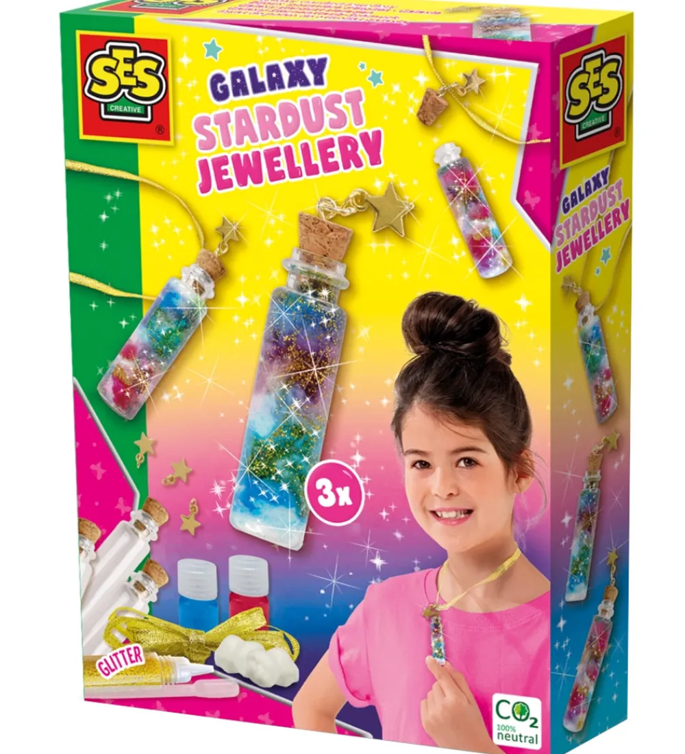 SES Creative Kreasæt>Smykkesæt - Galaxy Stardust