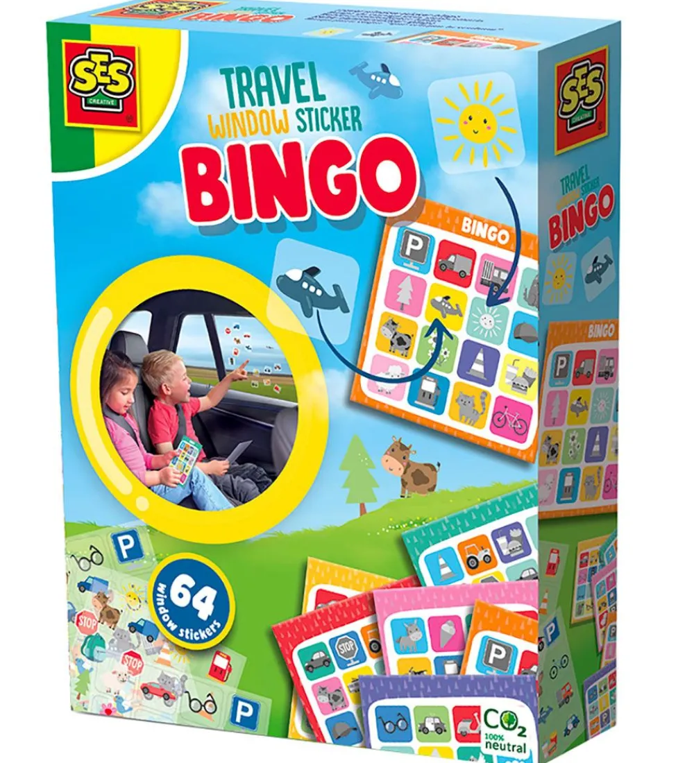 SES Creative Spil>Spil - Bingo Til Bilturen
