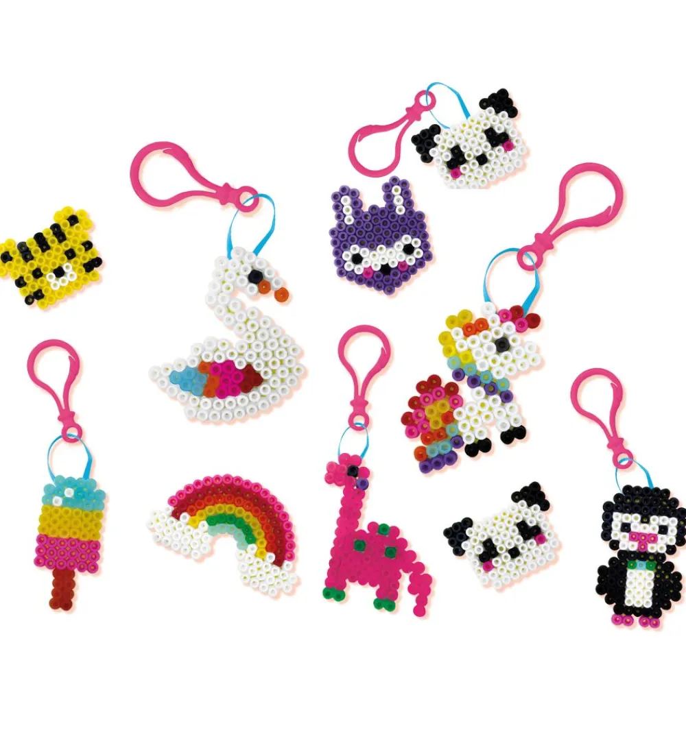 SES Creative Perler>Strygeperlesæt - 1400 stk - Nøglekæde