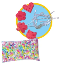 SES Creative Perler>Strygeperlesæt - 1600 stk. - Lysguirlande