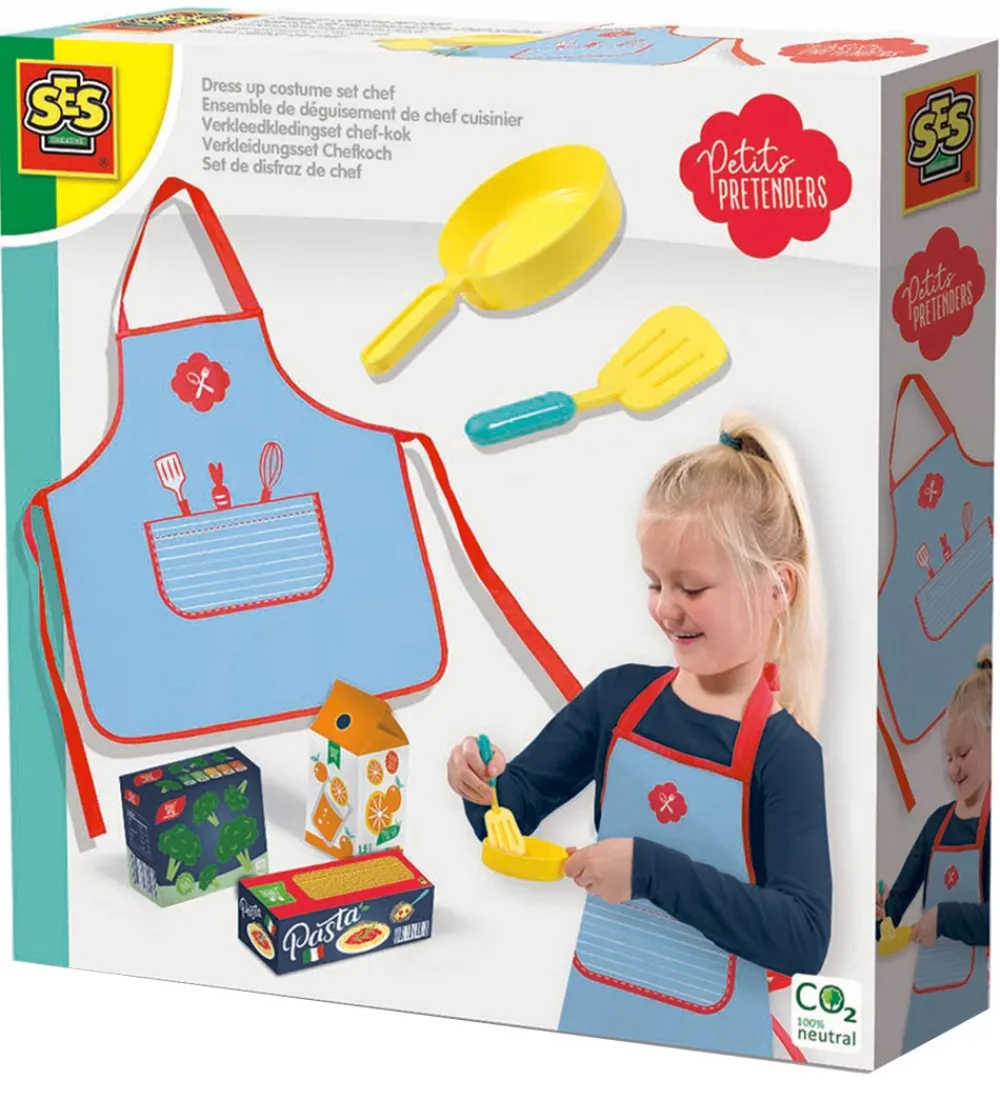 SES Creative Rolleleg>Udklædning - Kokkesæt