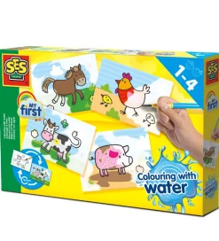 SES Creative Maling>Vandfarver - My First - Gårdens Dyr