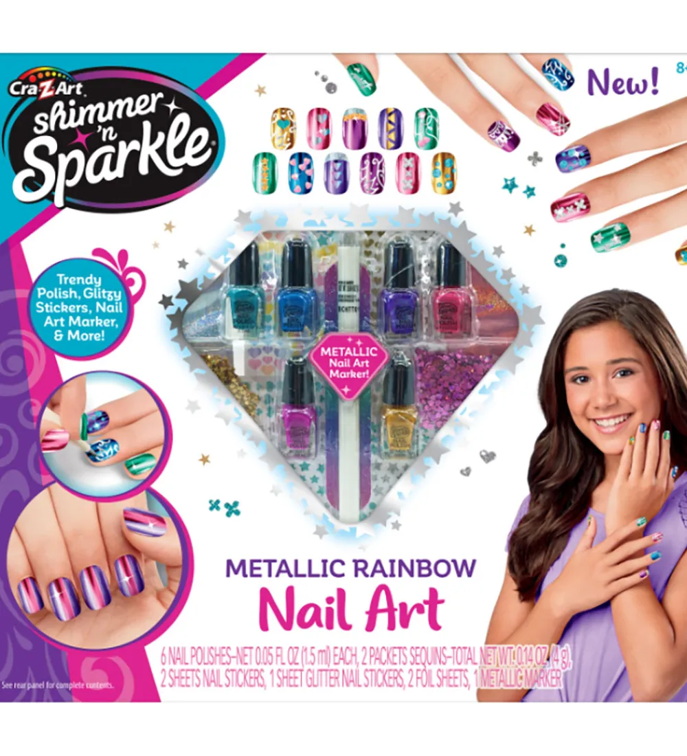 Shimmer N Sparkle Kreasæt>Kreasæt - Nail Art
