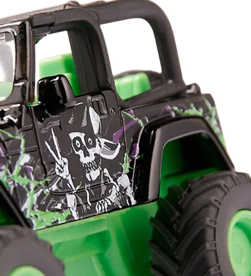 Siku Biler, Tog Og Køretøjer>Bil - Jeep Big Wheel - Sort/Grøn