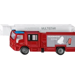 Siku Biler, Tog Og Køretøjer>Brandbil - 1:87 - Magirus Multistar With Telescopic Mast