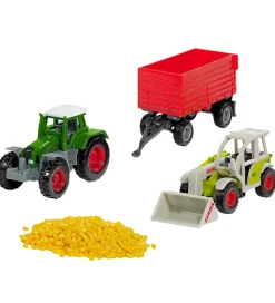 Siku Traktorer>Gavesæt - 4 Dele - 8 cm - Landbrug