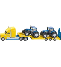 Siku Biler, Tog Og Køretøjer|Traktorer>Lastbil m. Traktorer - 1:87 - New Holland Tractors