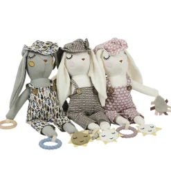 Smallstuff Bamser>Aktivitetsbamse - Kanin - 30 cm - Nature Bear Face