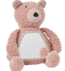 Smallstuff Babylegetøj|Aktivitetslegetøj>Aktivitetsbamse - Uld - Rosa