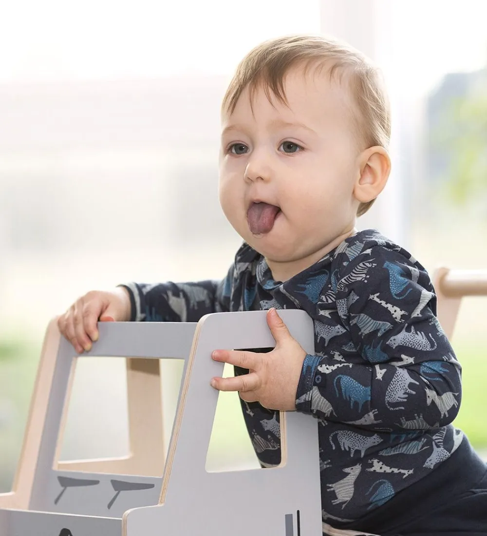 Smallstuff Gåvogne>Gåvogn - Lastbil - Blå