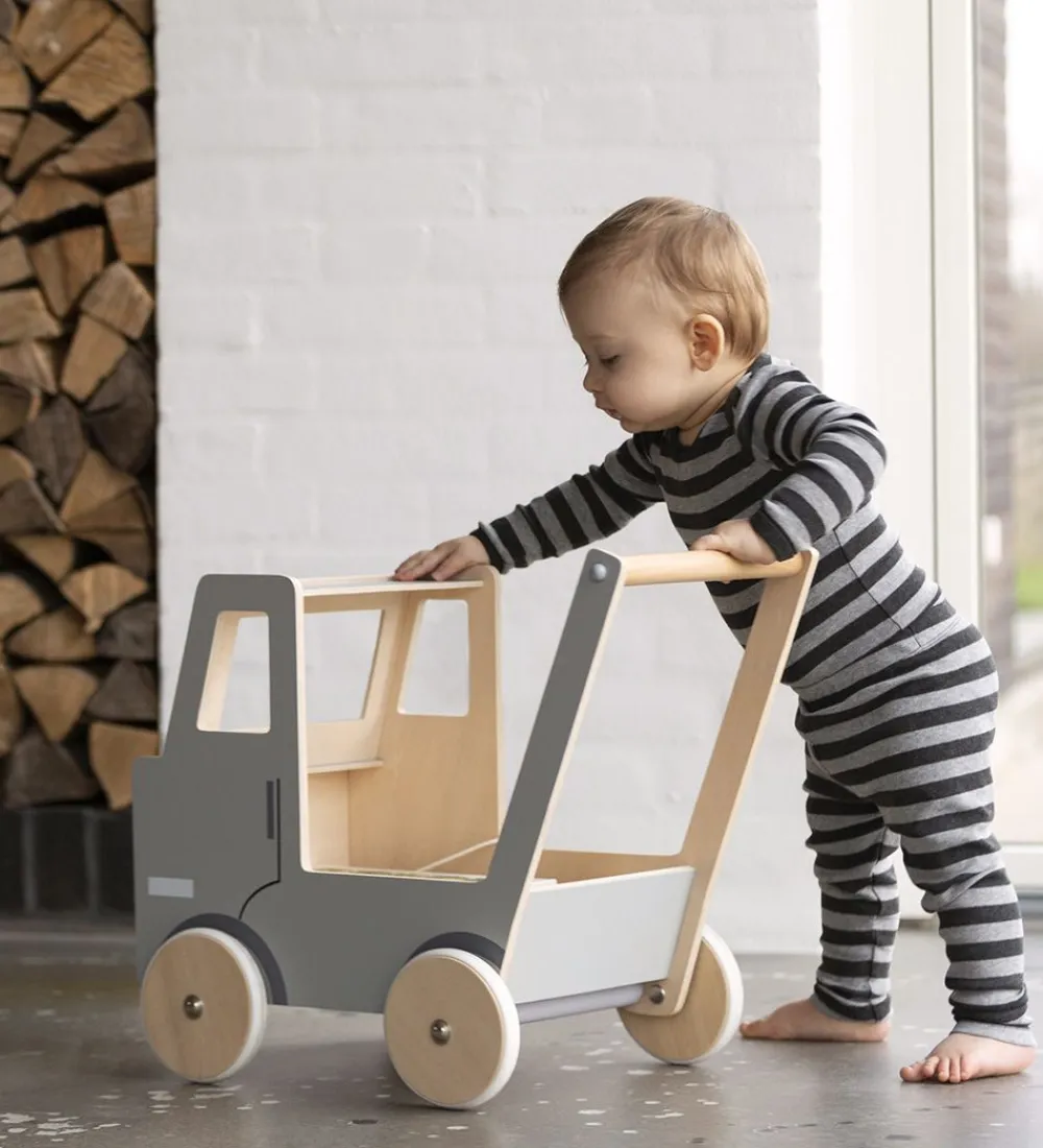 Smallstuff Gåvogne>Gåvogn - Lastbil - Blå