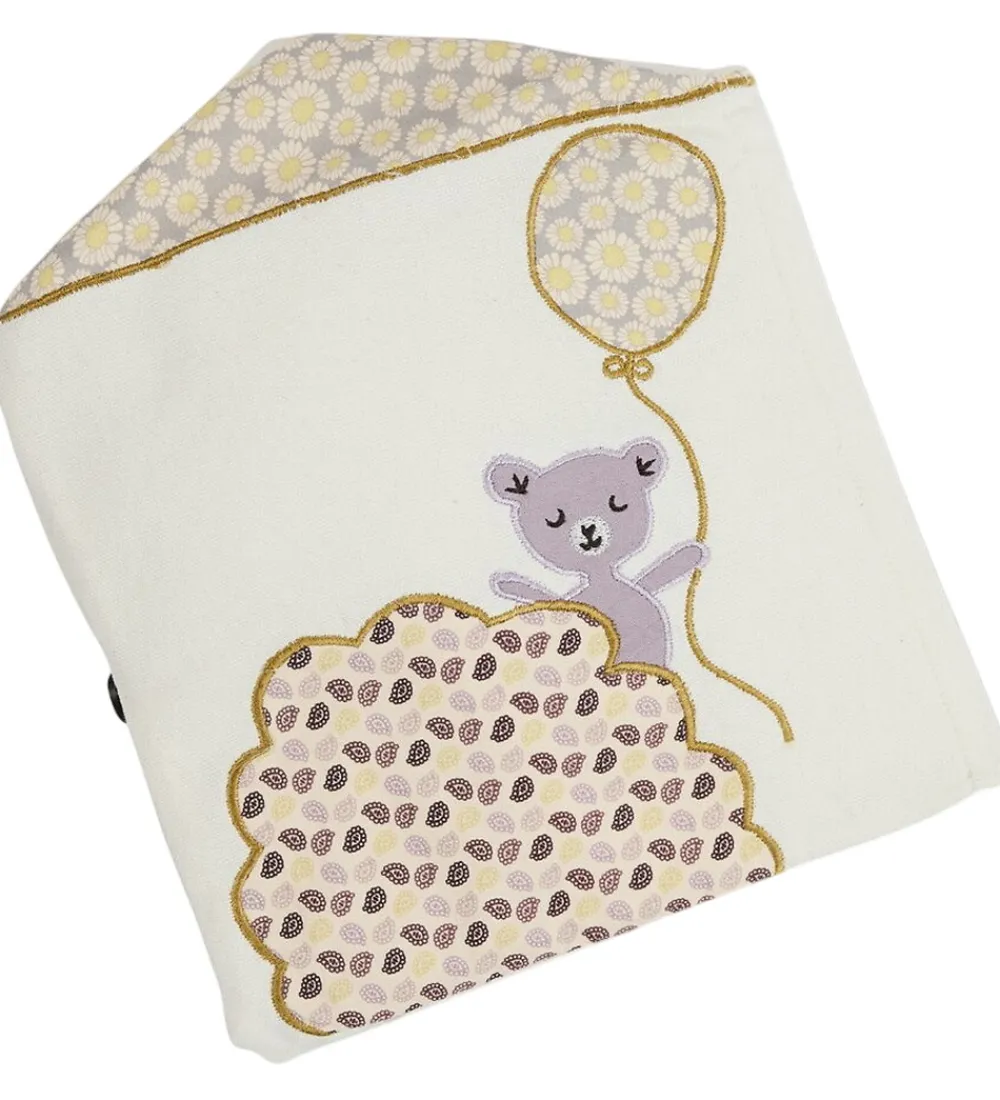 Smallstuff Bøger>Stofbog m. Bamse - Tiny House - Soveværelse