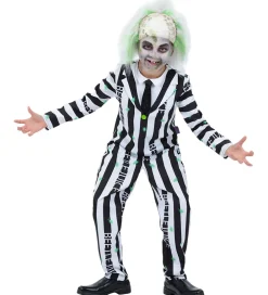 Smiffys Udklædningstøj>Udklædning - Beetlejuice - Hvid/Sort