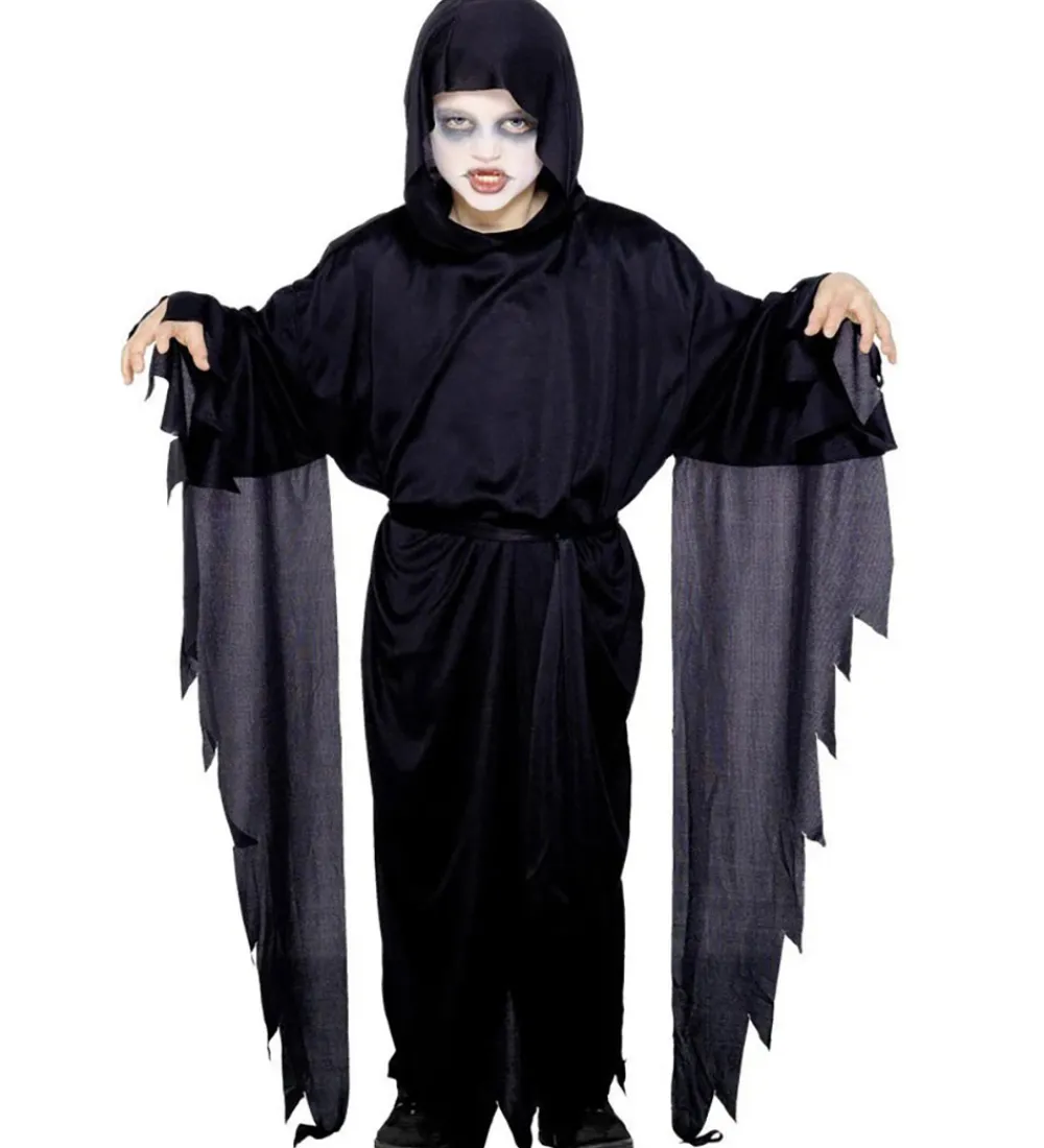 Smiffys Halloween|Udklædningstøj>Udklædning - Screamer Ghost - Sort