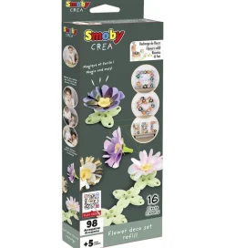 Smoby Kreativ Leg|Kreasæt>Kreasæt - Blomster Deco Refill - 16 Stk.