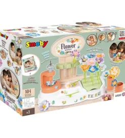 Smoby Kreativ Leg|Kreasæt>Kreasæt - Blomstermarked - 104 Dele