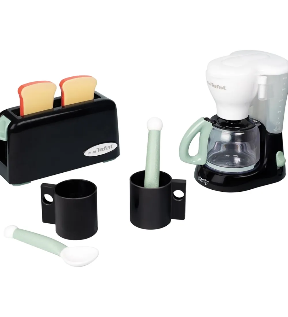 Smoby Rolleleg|Legemad>Legemad - Morgenmadssæt - Mini Tefal
