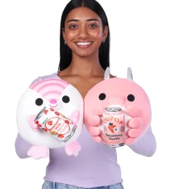 SNACKLES Bamser>Bamse - 20 cm - Bæltedyret Lucy m. Strawberry Milk