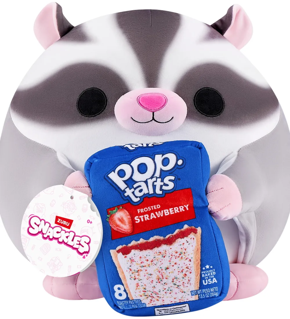 SNACKLES Bamser>Bamse - 20 cm - Flyvepungegernet Marco m. Pop Tarts