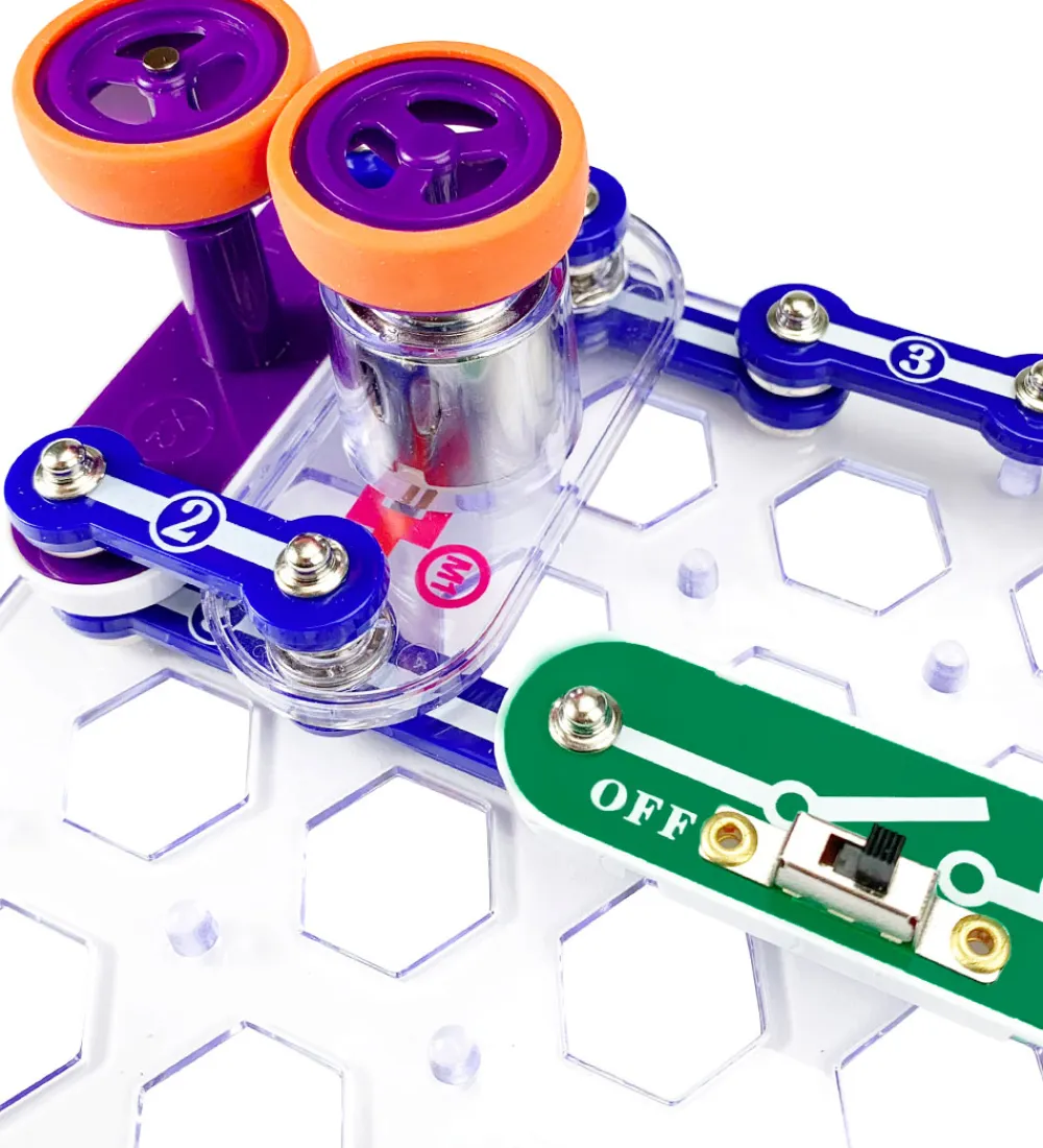 Snap Circuits Konstruktionslegetøj>Flight Deck Sæt - Launch Paper Airplanes