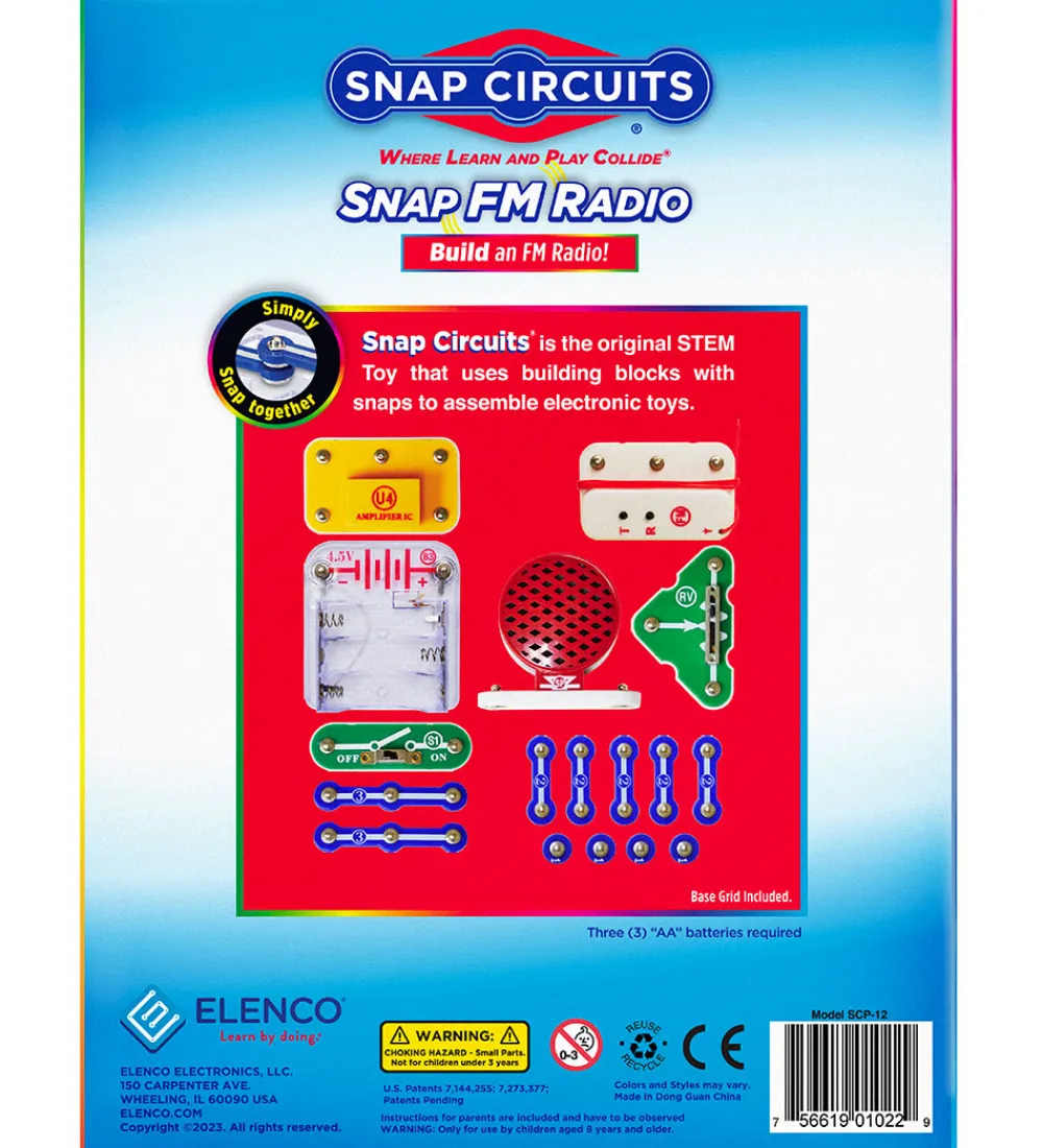 Snap Circuits Konstruktionslegetøj>Sæt - Build An FM Radio