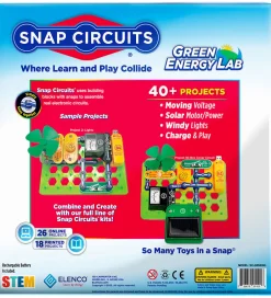 Snap Circuits Konstruktionslegetøj>Sæt - Green Energi Lab