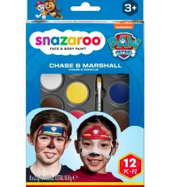 Snazaroo Rolleleg>Ansigtsmaling - 8 Farver - Paw Patrol Chase & Marshall