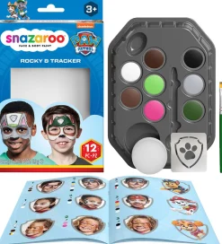 Snazaroo Halloween|Rolleleg>Ansigtsmaling - 12 Dele - Paw Patrol Rocky & Tracker