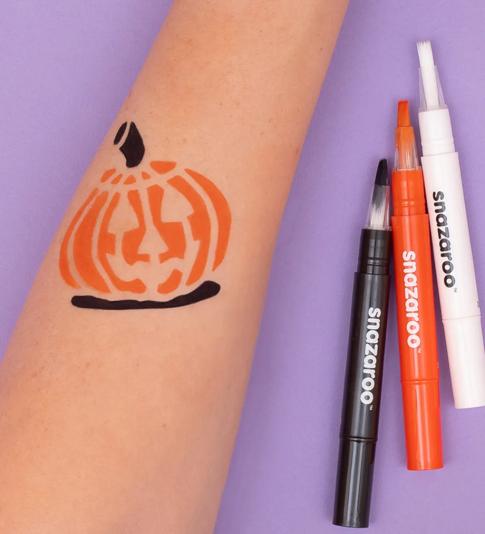 Snazaroo Rolleleg>SKabeloner Til Tatoveringer - 6 stk - Halloween