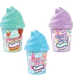 So Slime Slim|Kreativ Leg>DIY-Slim - Fluffy Pop Slime Shaker - Assorteret