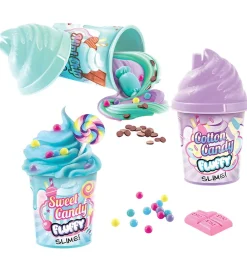 So Slime Slim|Kreativ Leg>DIY-Slim - Fluffy Pop Slime Shakers - 3-pak