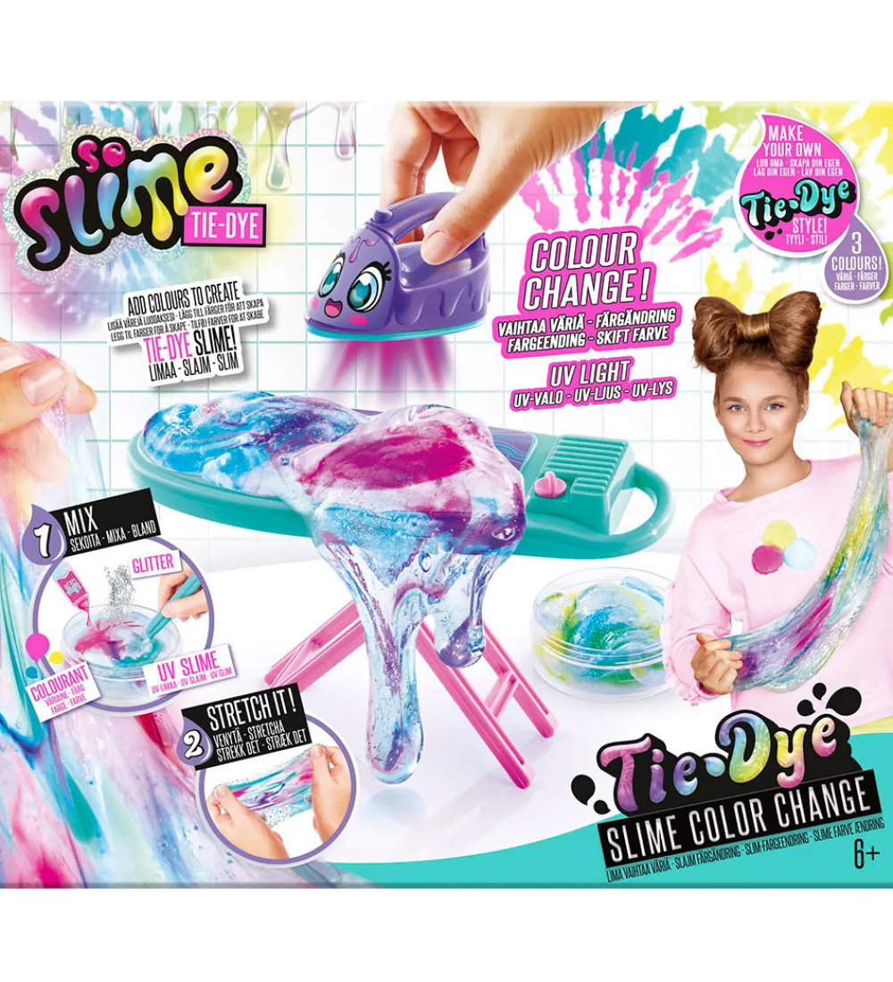 So Slime Slim>Slim - Tie Dye Color Change Table & Iron