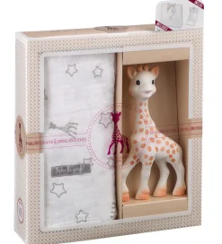 Sophie la Girafe Babylegetøj|Bideringe>Gaveæske - Bidering/Stofble
