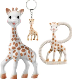 Sophie la Girafe Bideringe>Gaveæske - Bidering/Legetøj/Nøglering - So Pure