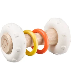 Sophie la Girafe Gribelegetøj>Rangle - So Pure - Totem - Hvid/Træ