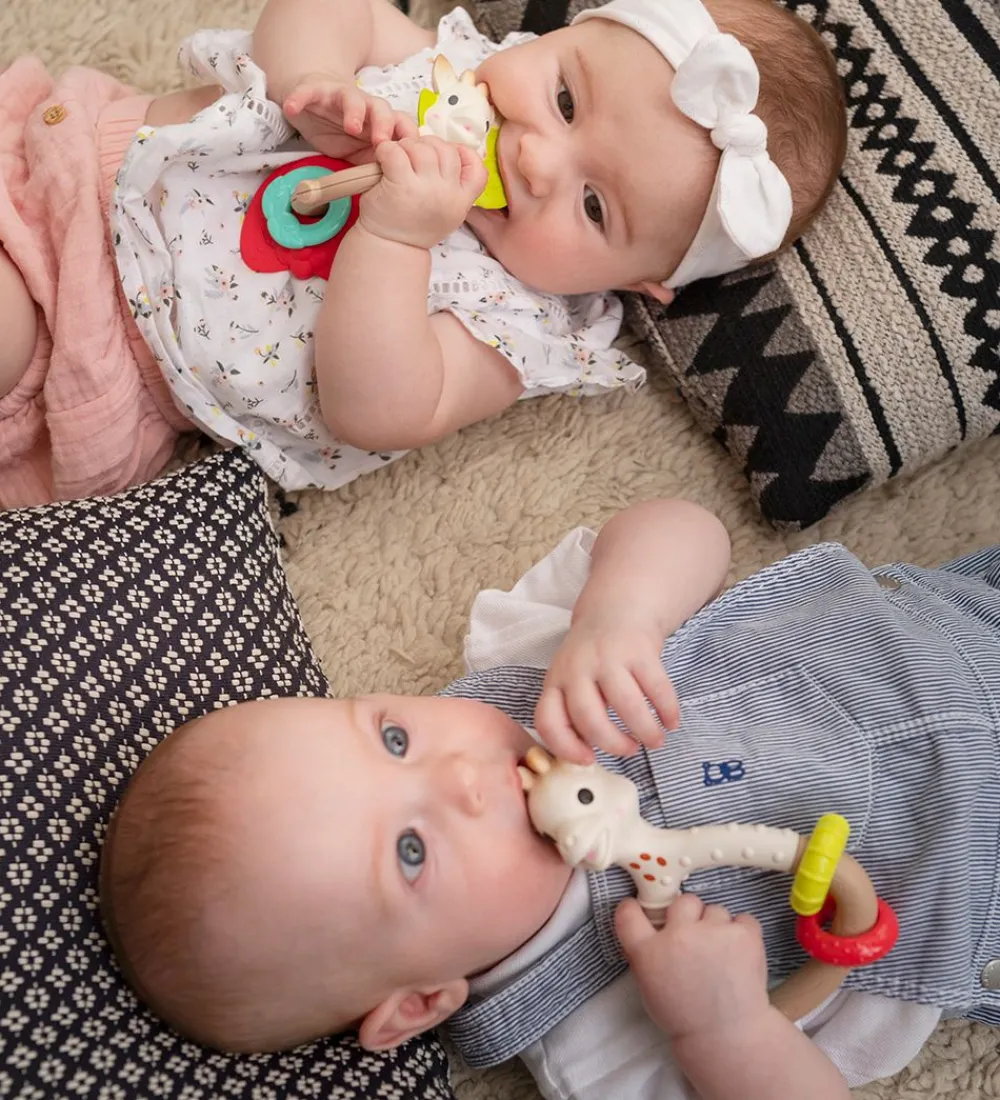 Sophie la Girafe Gribelegetøj>Rangle - So Pure - Multifarvet m. Sophie