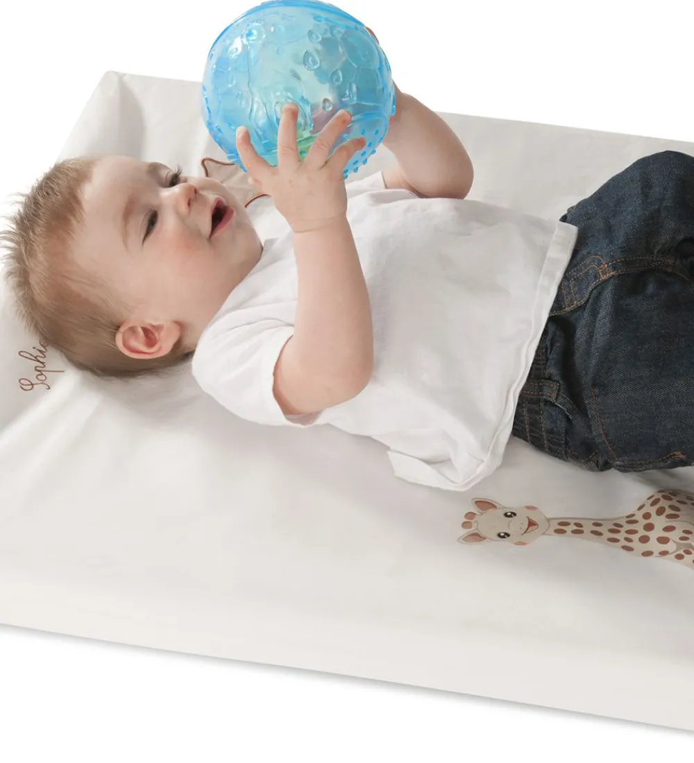 Sophie la Girafe Bolde>Sansebold - 12 cm - Turkis Transparent