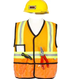 Souza Udklædningstøj>Udklædning - Byggearbejder - Orange