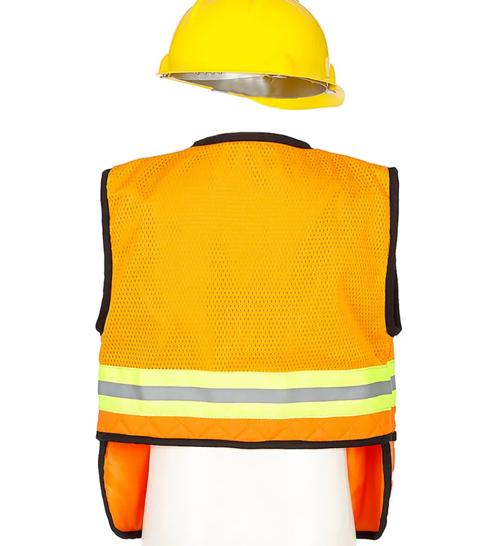 Souza Udklædningstøj>Udklædning - Byggearbejder - Orange