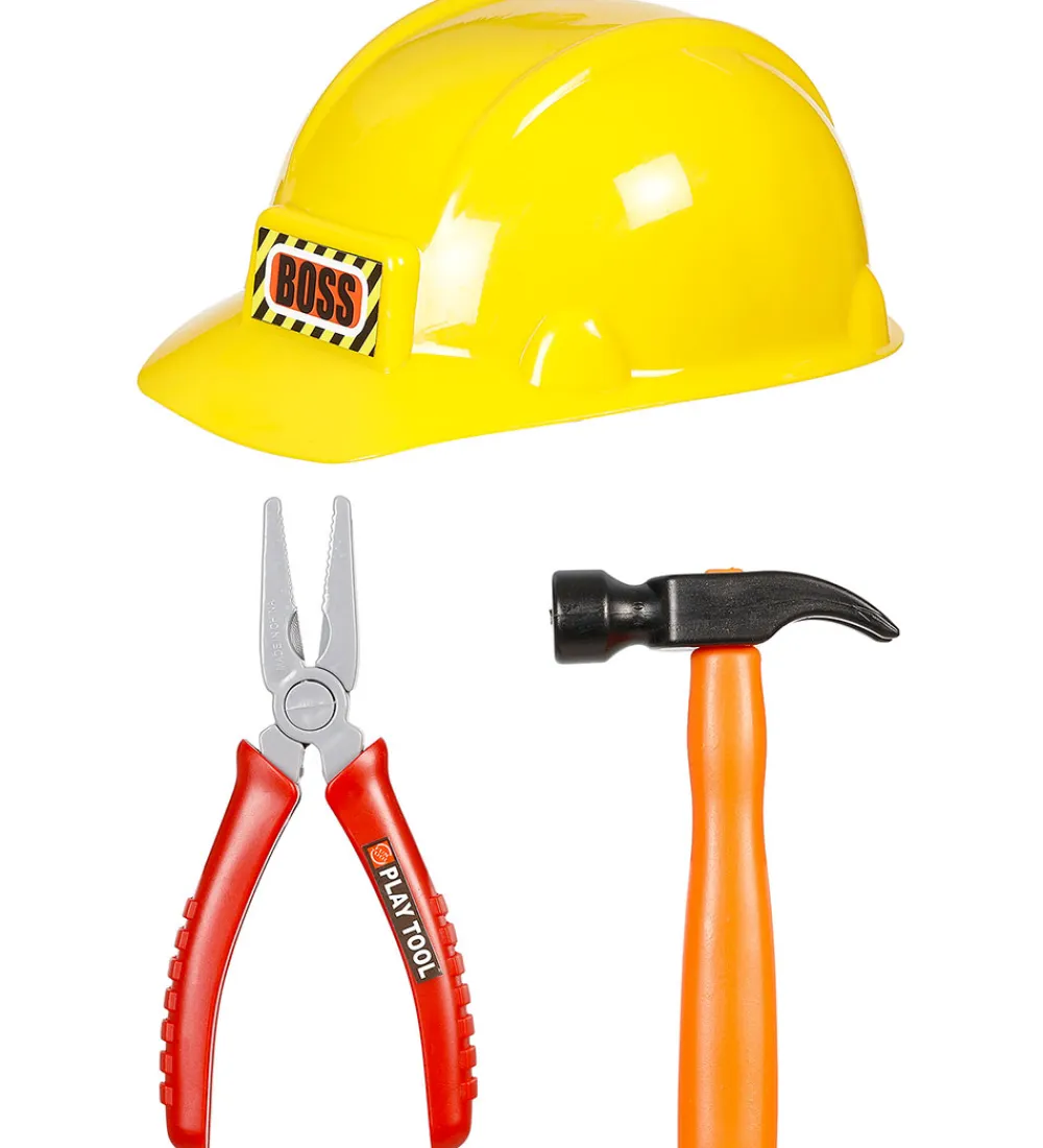 Souza Udklædningstøj>Udklædning - Byggearbejder - Orange