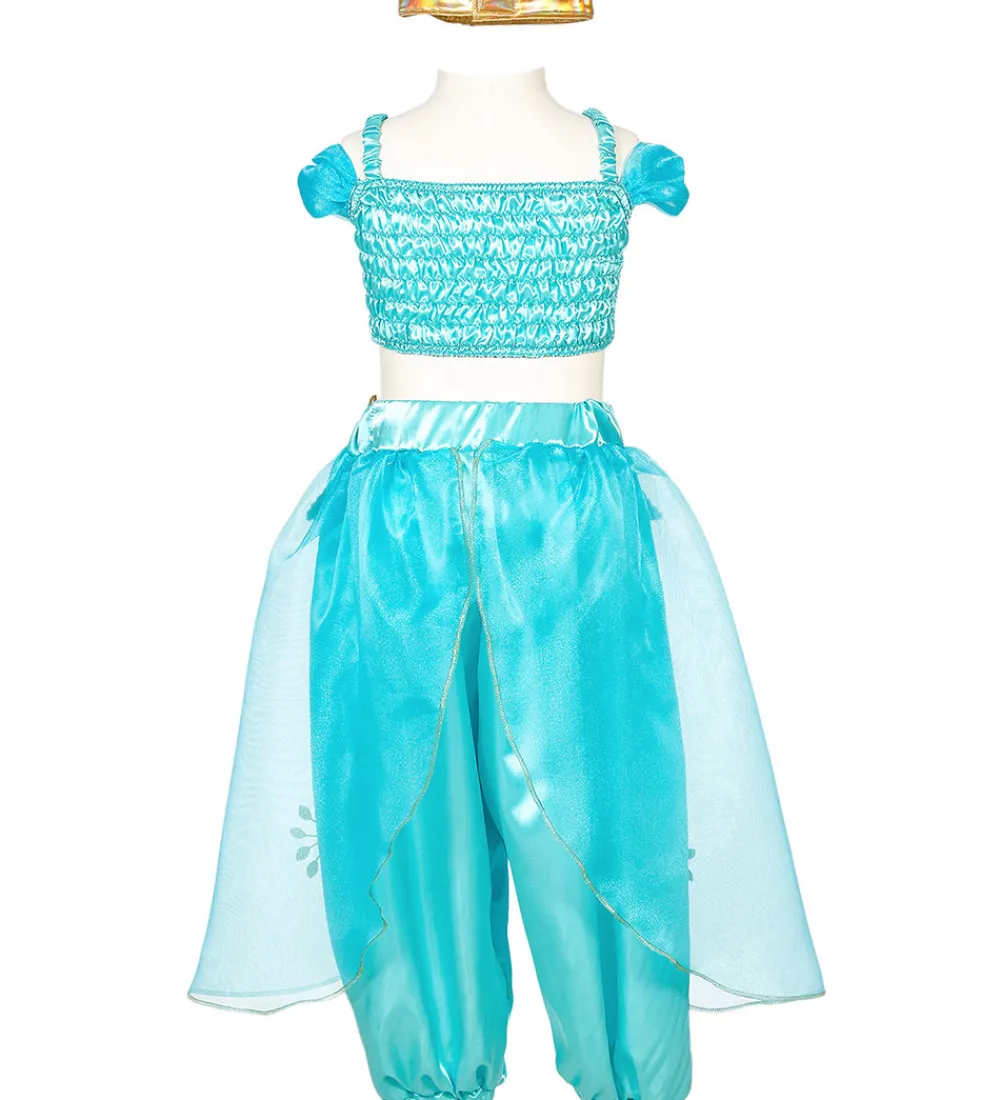 Souza Udklædningstøj>Udklædning - Prinsesse - Amira - Turkis