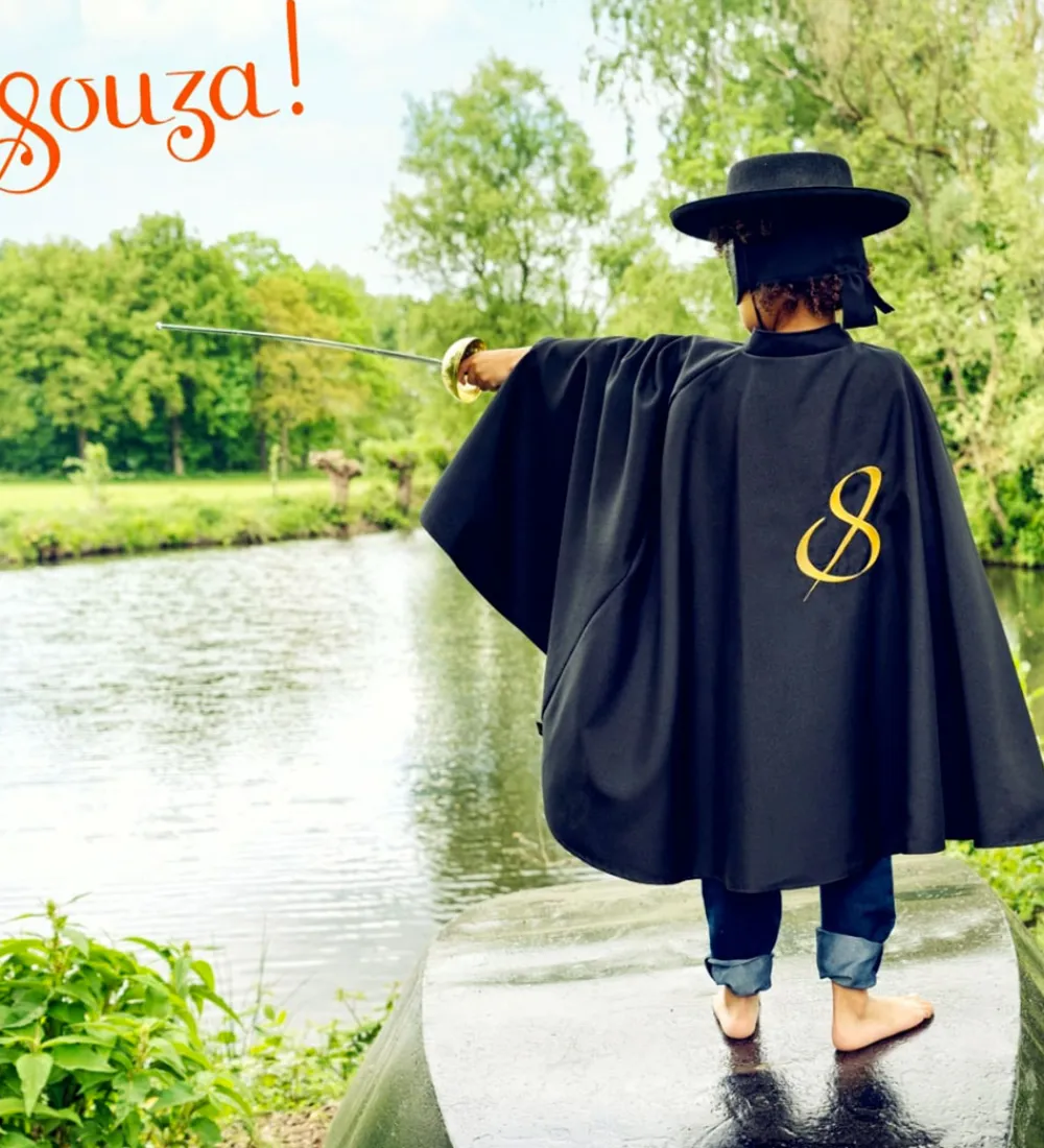 Souza Udklædningstøj>Udklædning - Zorro - Sort